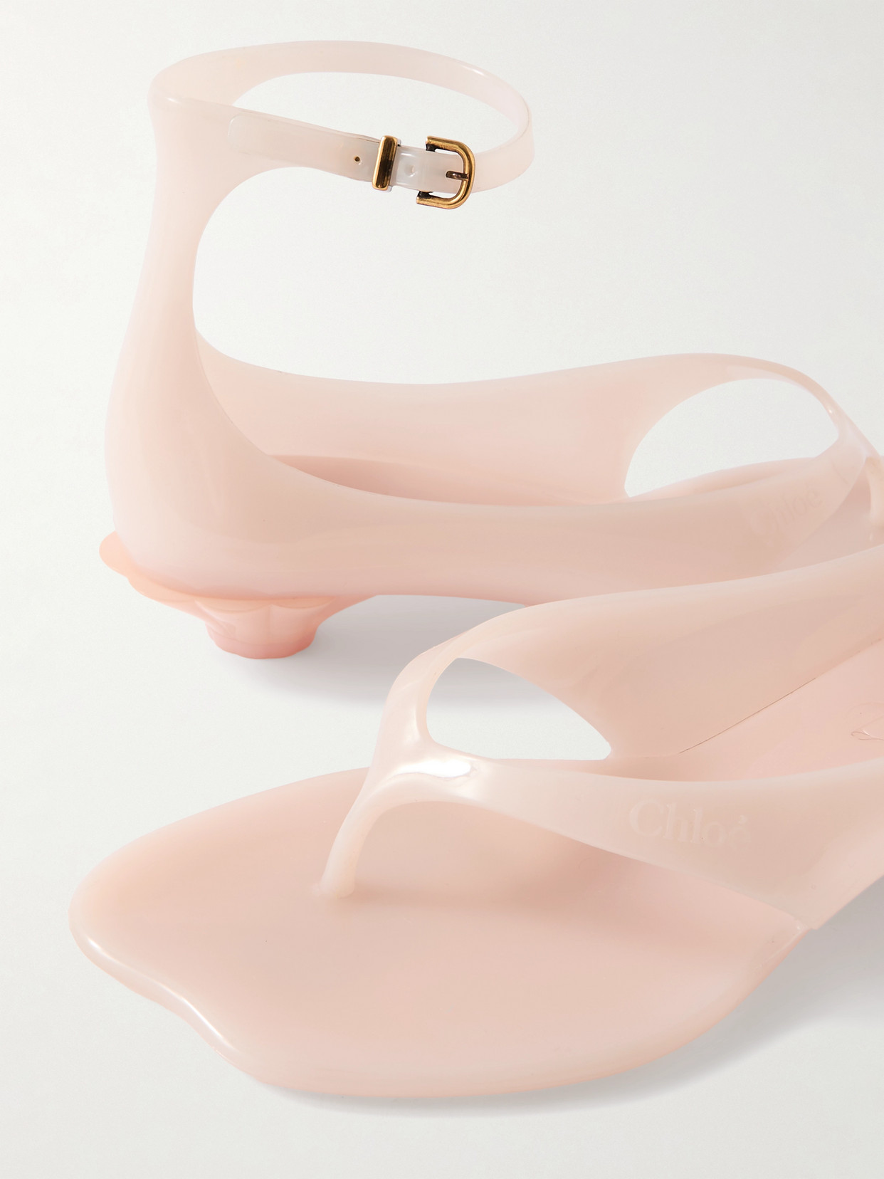 Chloé Rubber Jelly Sandals
