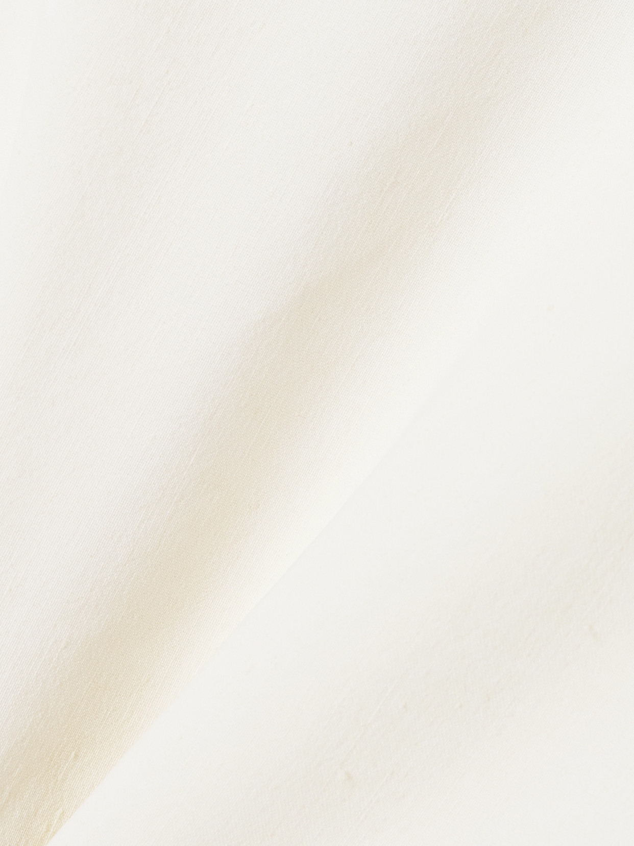 Cortana Asa Linen-blend Wrap Top In White