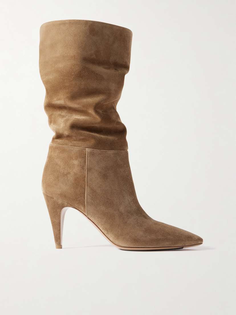 Gianvito Rossi Elise 85 Suede Boots