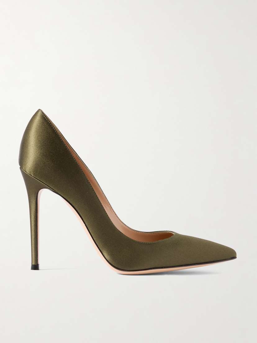 Gianvito Rossi Gianvito 105 Satin Pumps