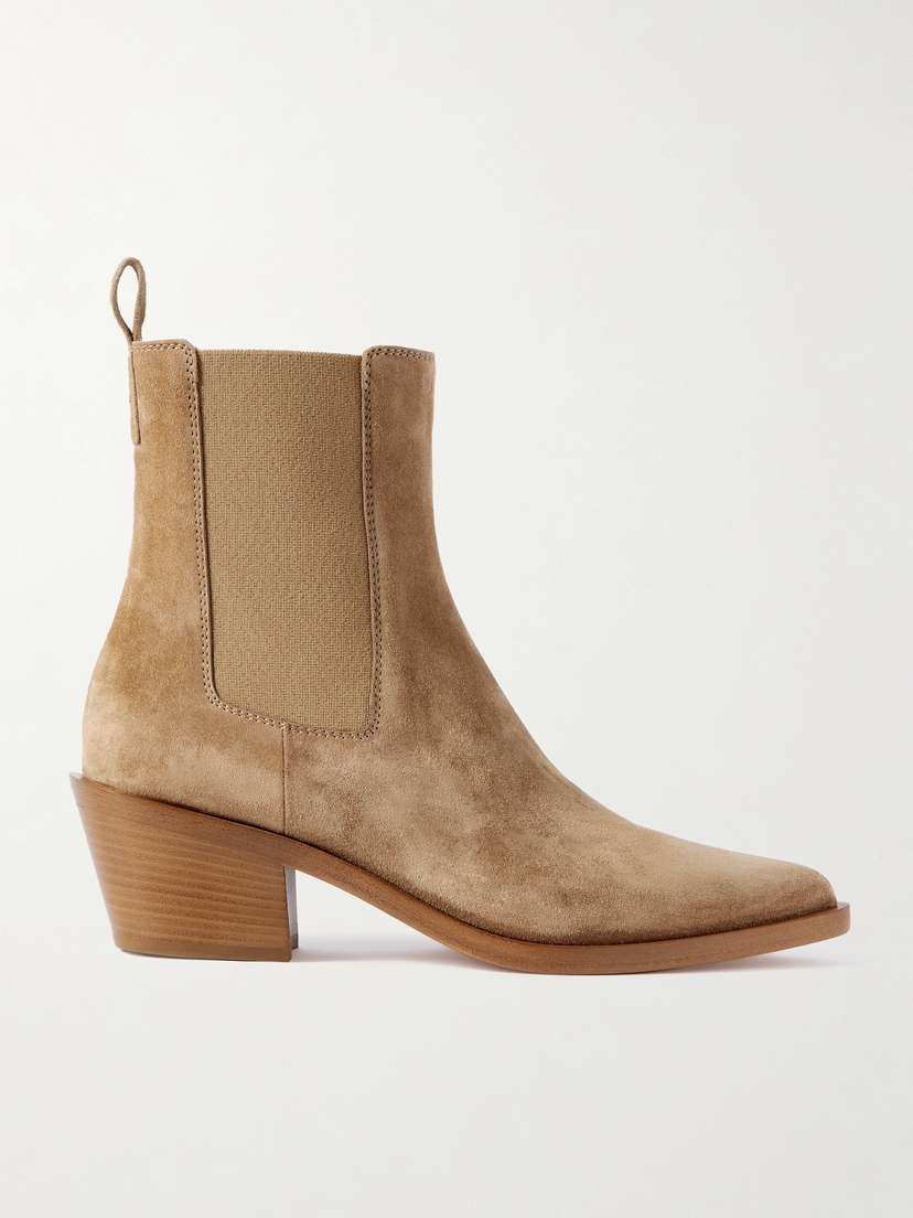 Gianvito Rossi Wylie 60 Suede Chelsea Boots