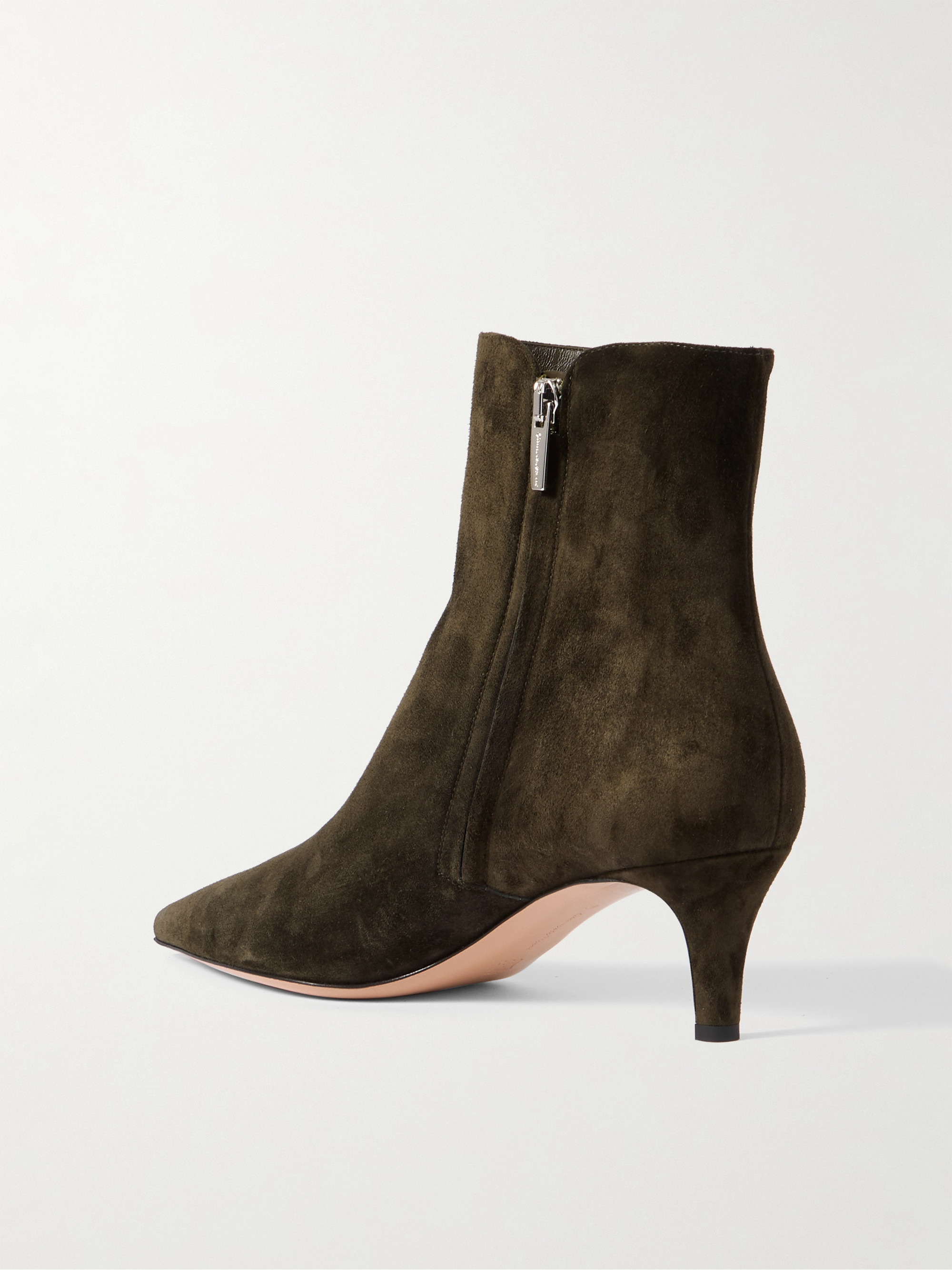 GIANVITO ROSSI Levy 55 suede ankle boots