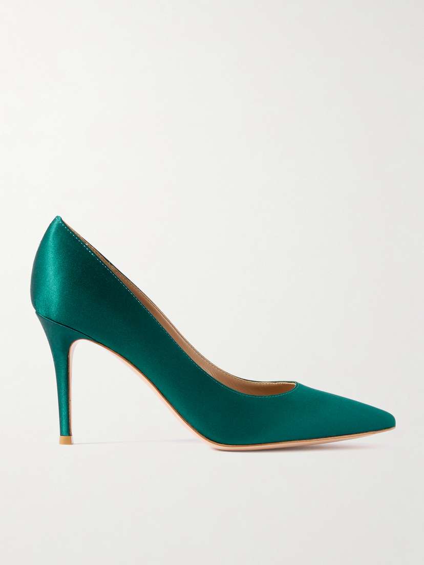 Gianvito Rossi Gianvito 85 Satin Pumps