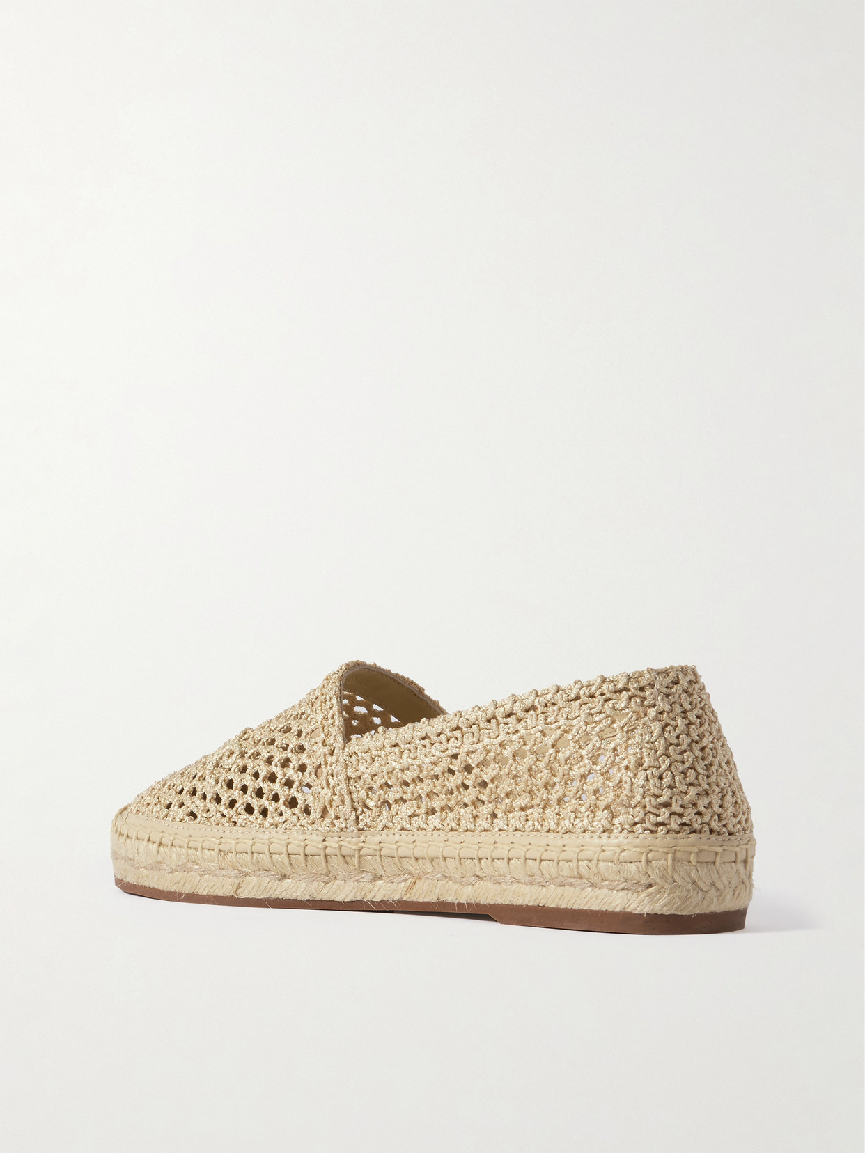 Chloé Isla Crocheted Espadrilles