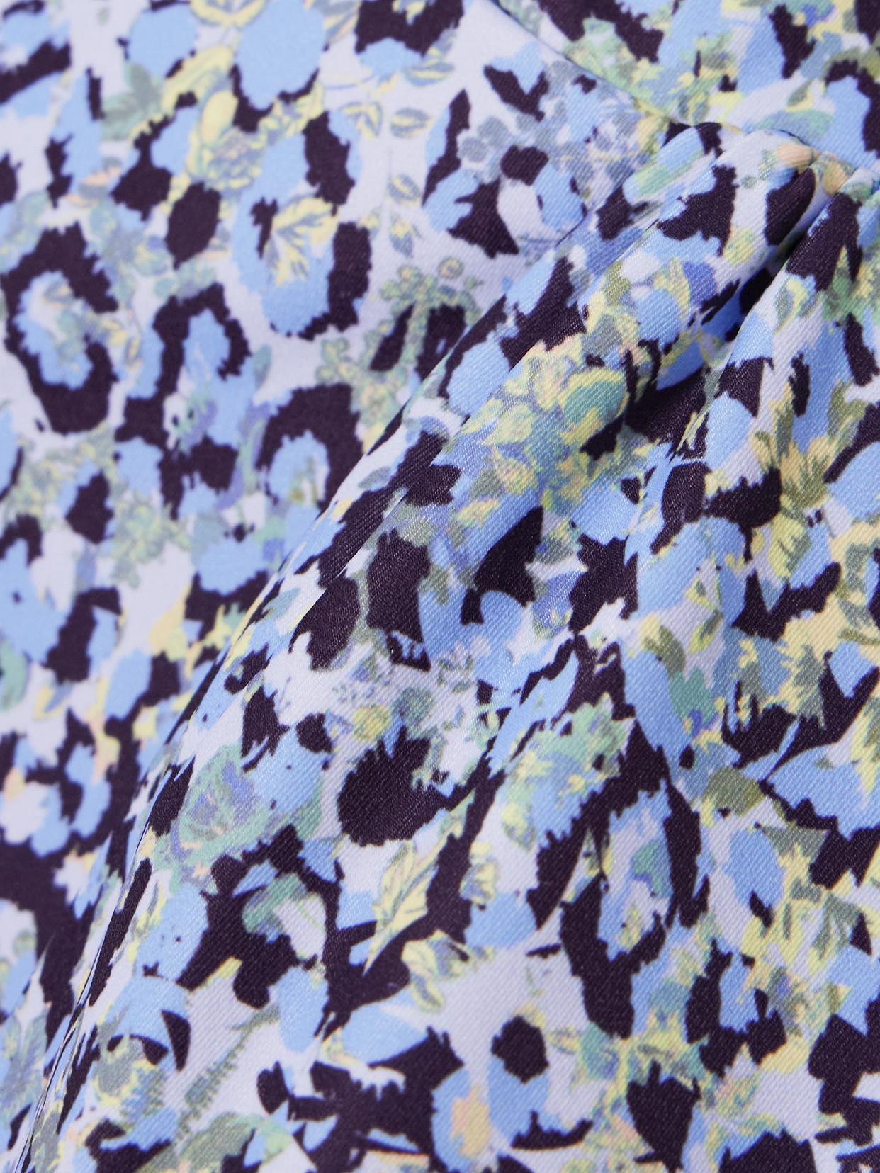 Kika Vargas Rossy Strapless Gathered Printed Twill Mini Dress In Blue