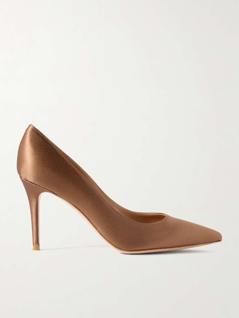 Gianvito Rossi Gianvito 85 Satin Pumps