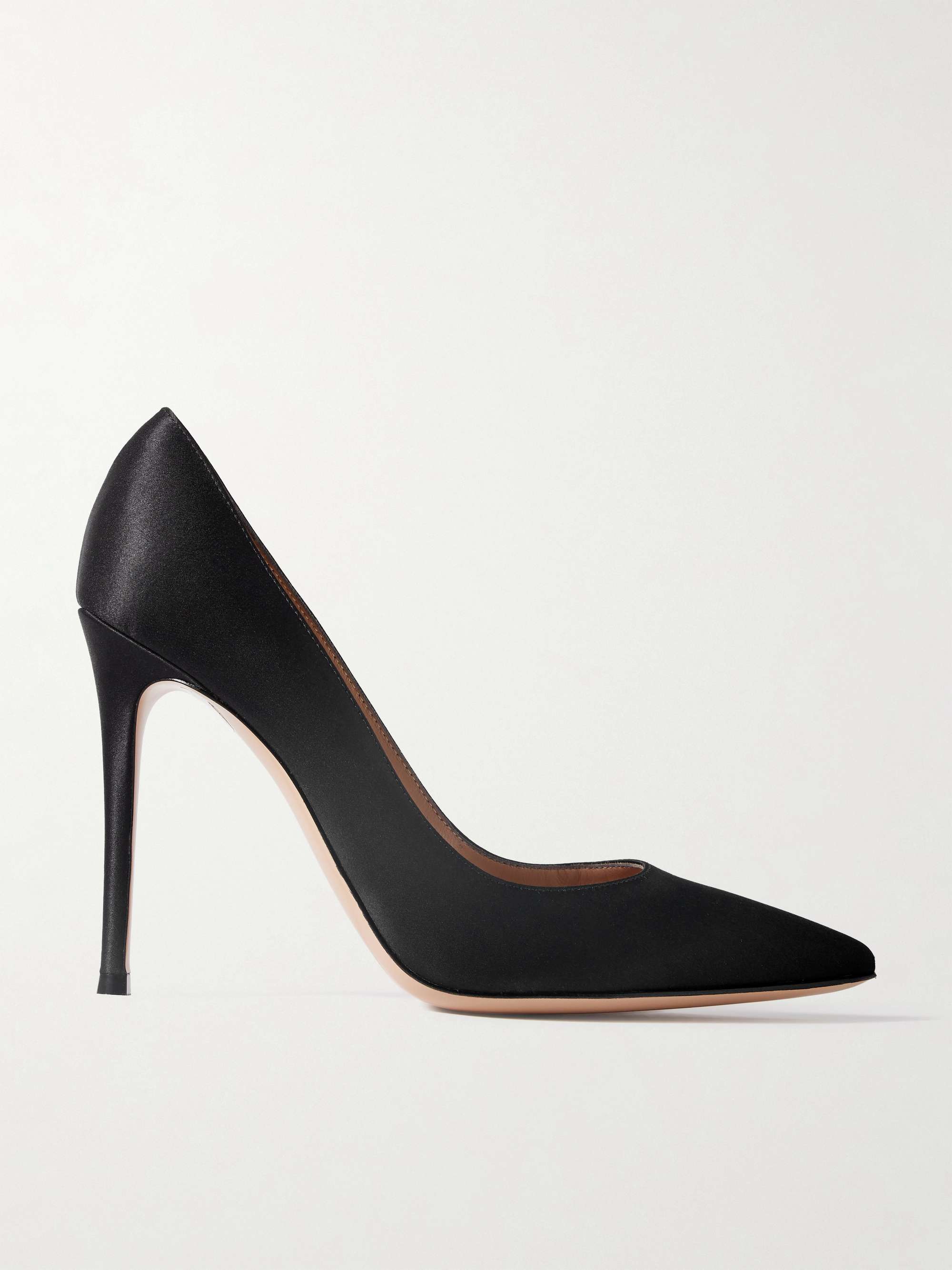Gianvito 105 サテン パンプス | NET-A-PORTER