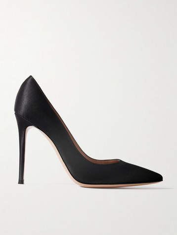 GIANVITO ROSSI Gianvito 105 satin pumps