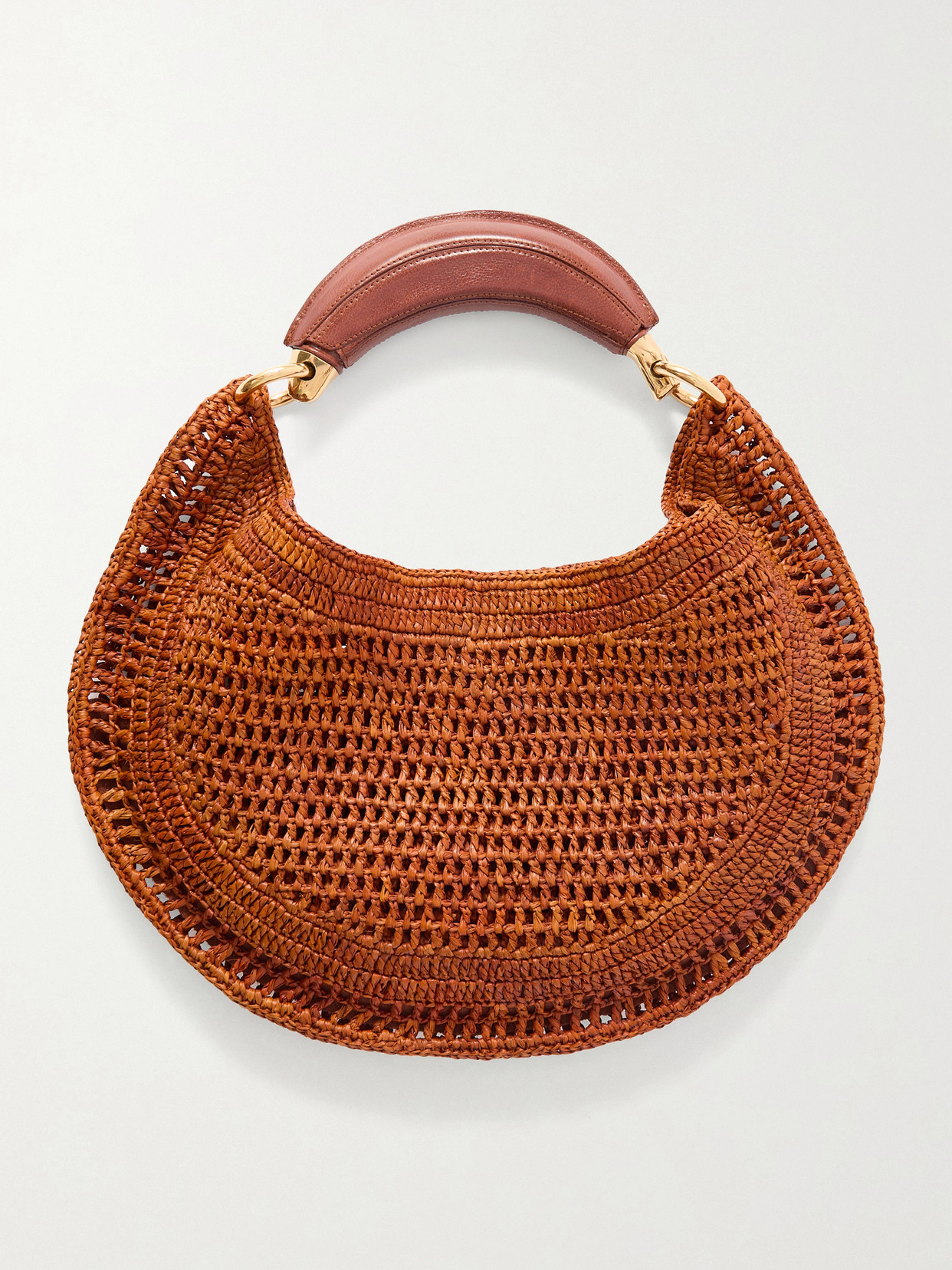 Chloé X Made For A Woman Summer Banana Small Raffia Shoulder Bag