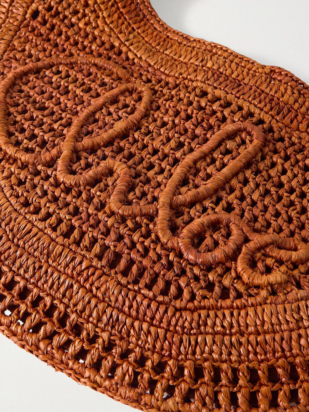 Chloé X Made For A Woman Summer Banana Small Raffia Shoulder Bag