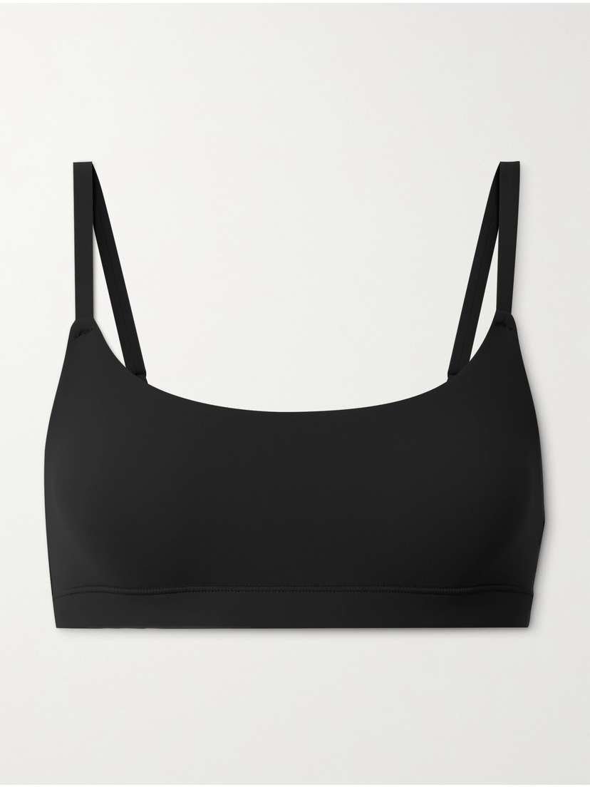 Skims Fits Everybody Scoop Neck Bralette - Onyx