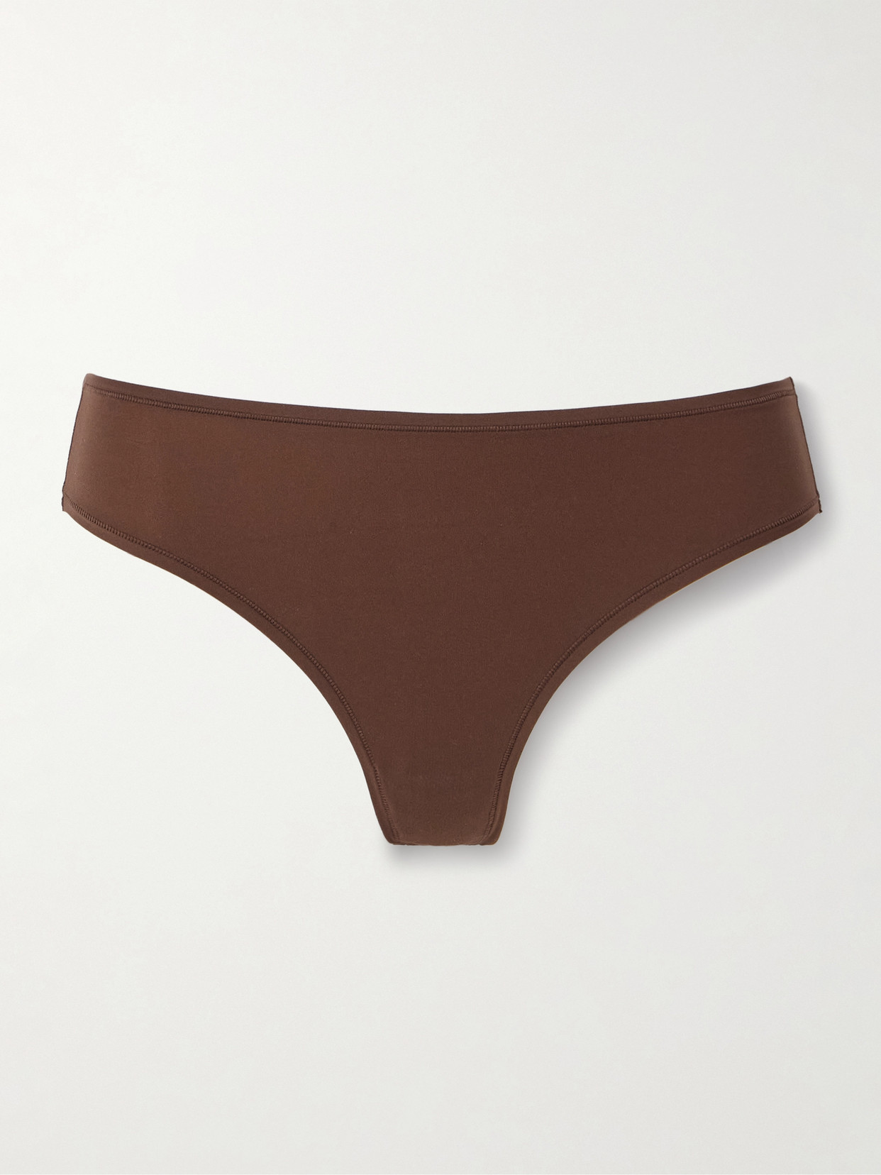 Skims Fits Everybody Thong In Brown