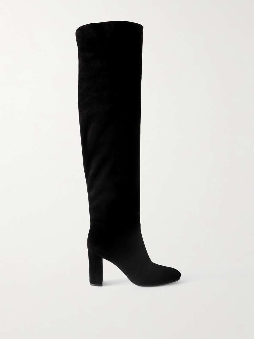 Gianvito Rossi 85 Over-the-knee Suede Boots