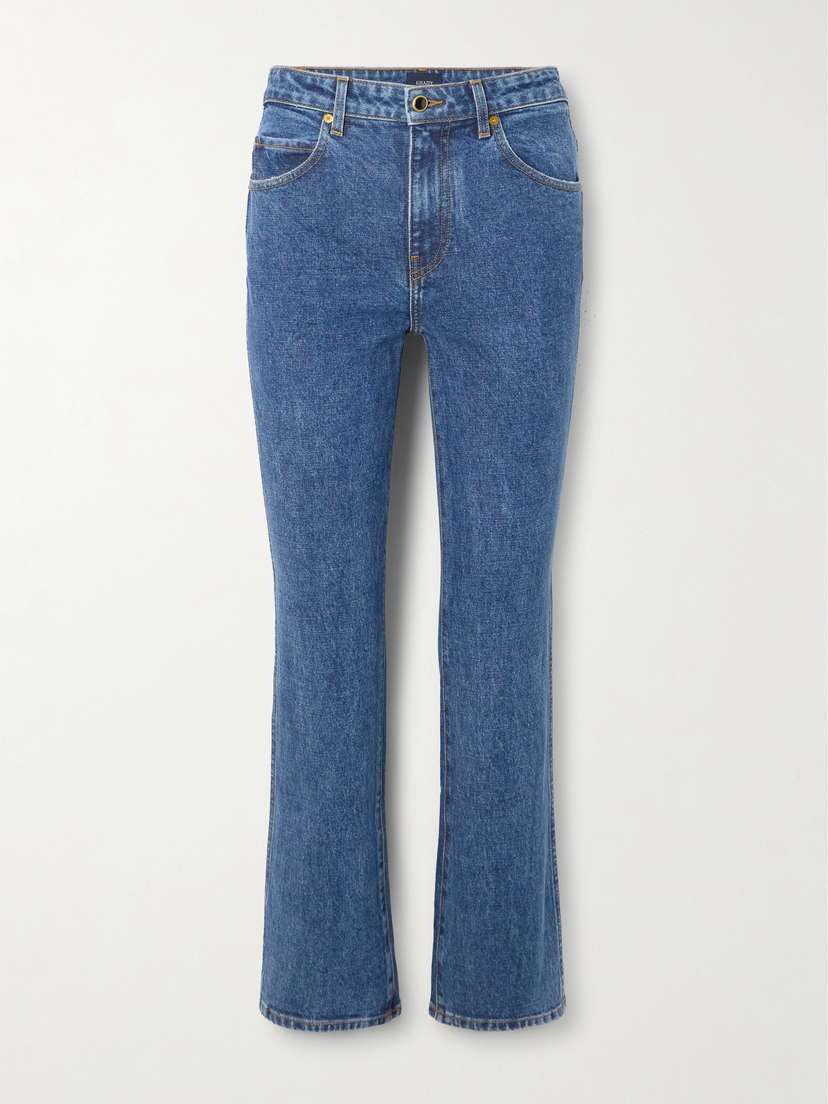 Khaite Vivian High-rise Bootcut Jeans