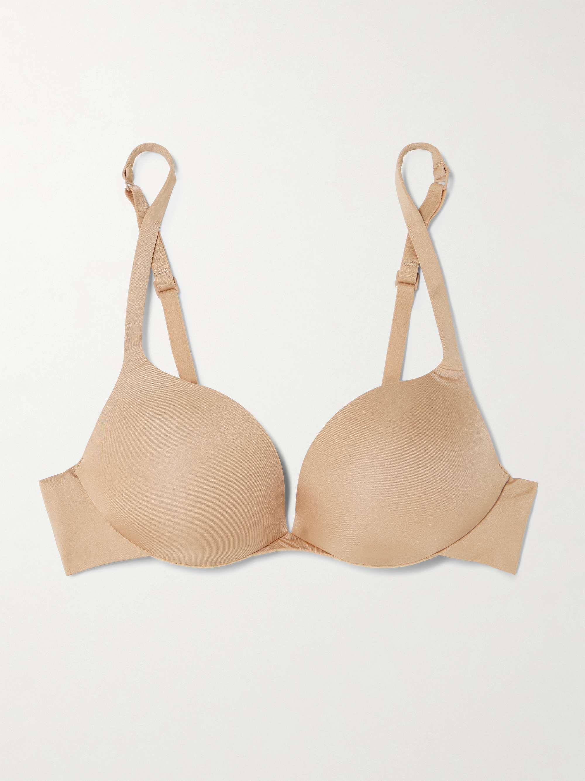 SKIMS Ultimate Teardrop Push-Up Bra - Clay | NET-A-PORTER
