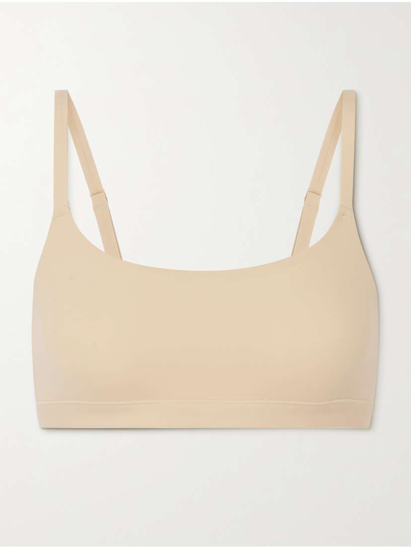 Skims Fits Everybody Scoop Neck Bralette - Sand