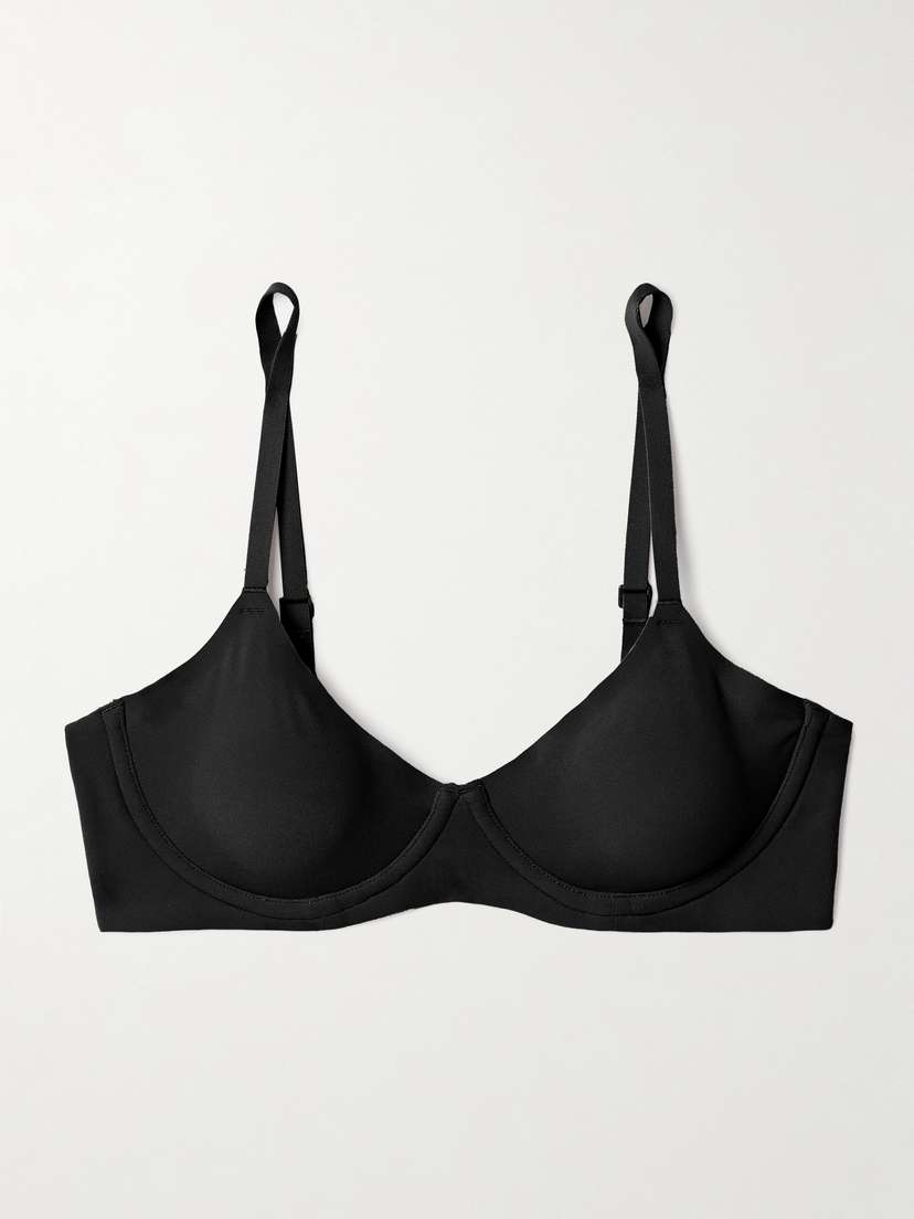 Skims Fits Everybody Unlined Demi Bra - Onyx
