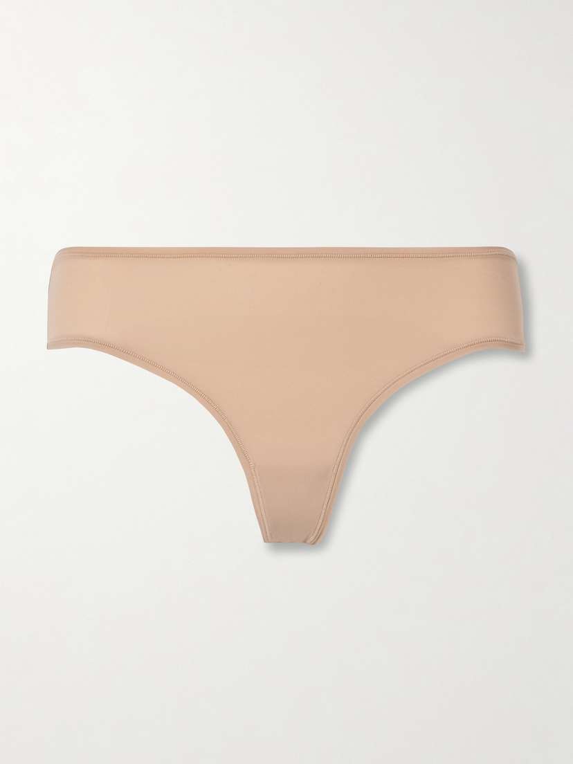 Skims Fits Everybody Thong - Clay