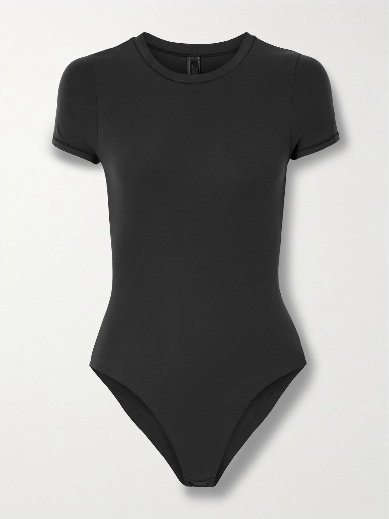Skims Fits Everybody T-shirt Bodysuit In Black