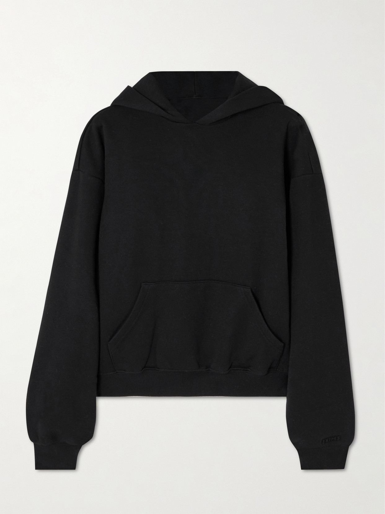 Skims Classic Hoodie In Black