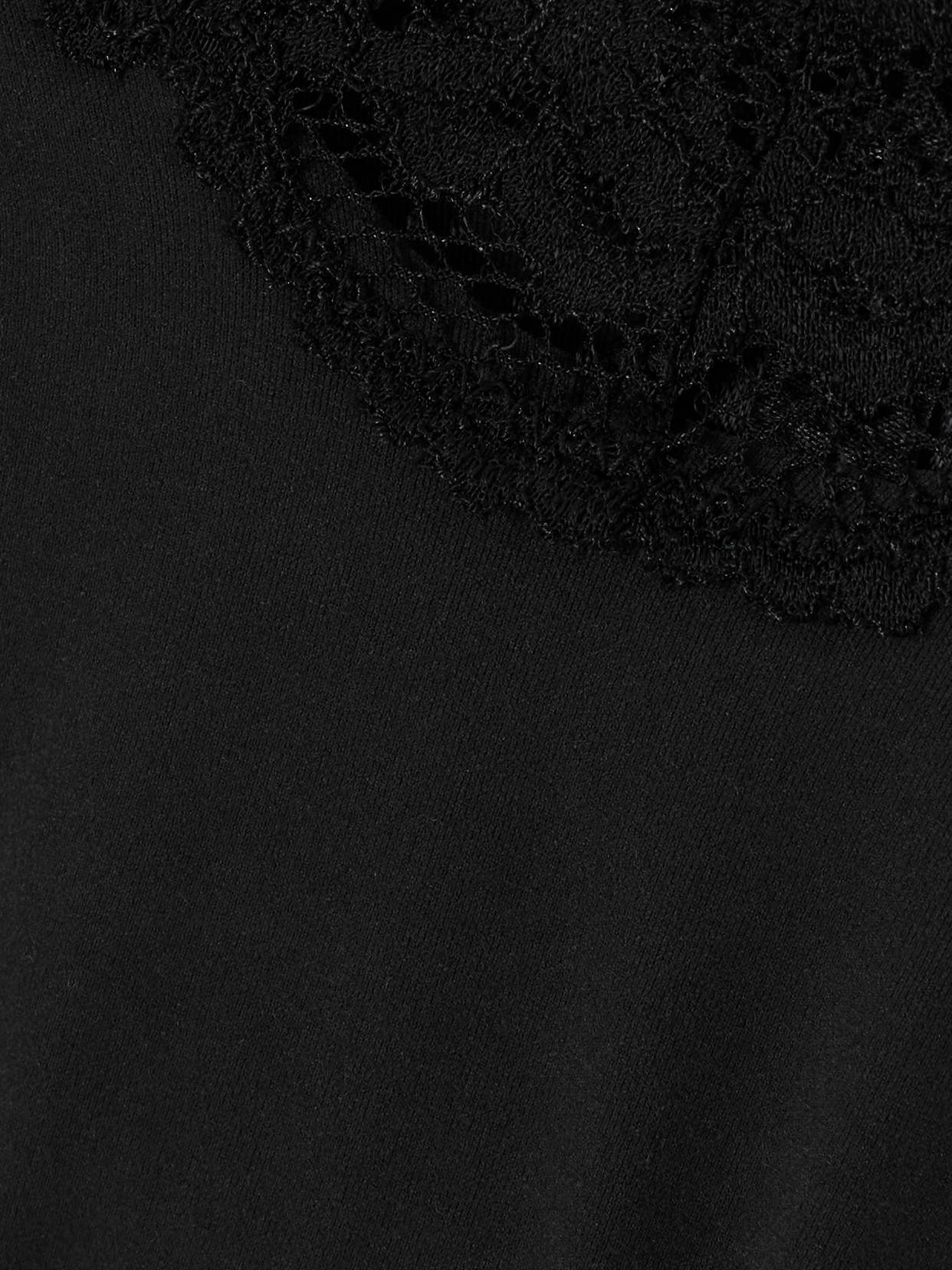 Skims Fits Everybody Lace Dipped Thong In Black