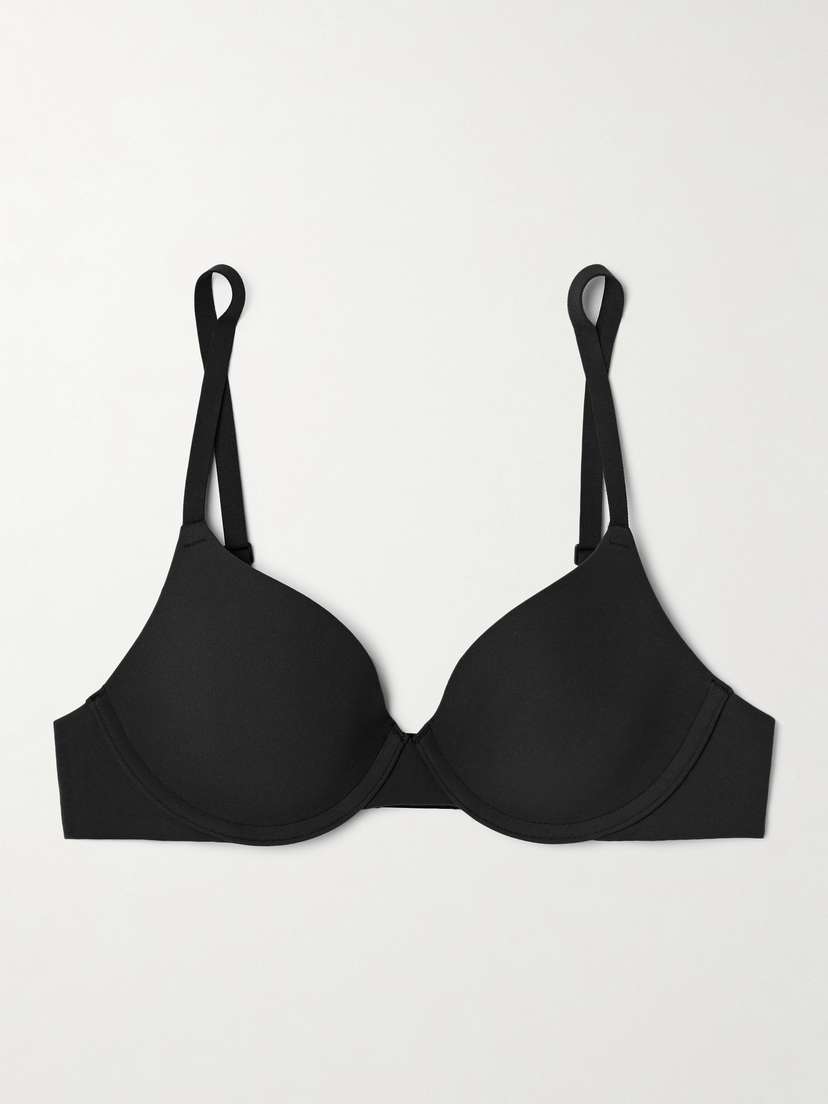Skims Fits Everybody T-shirt Bra - Onyx