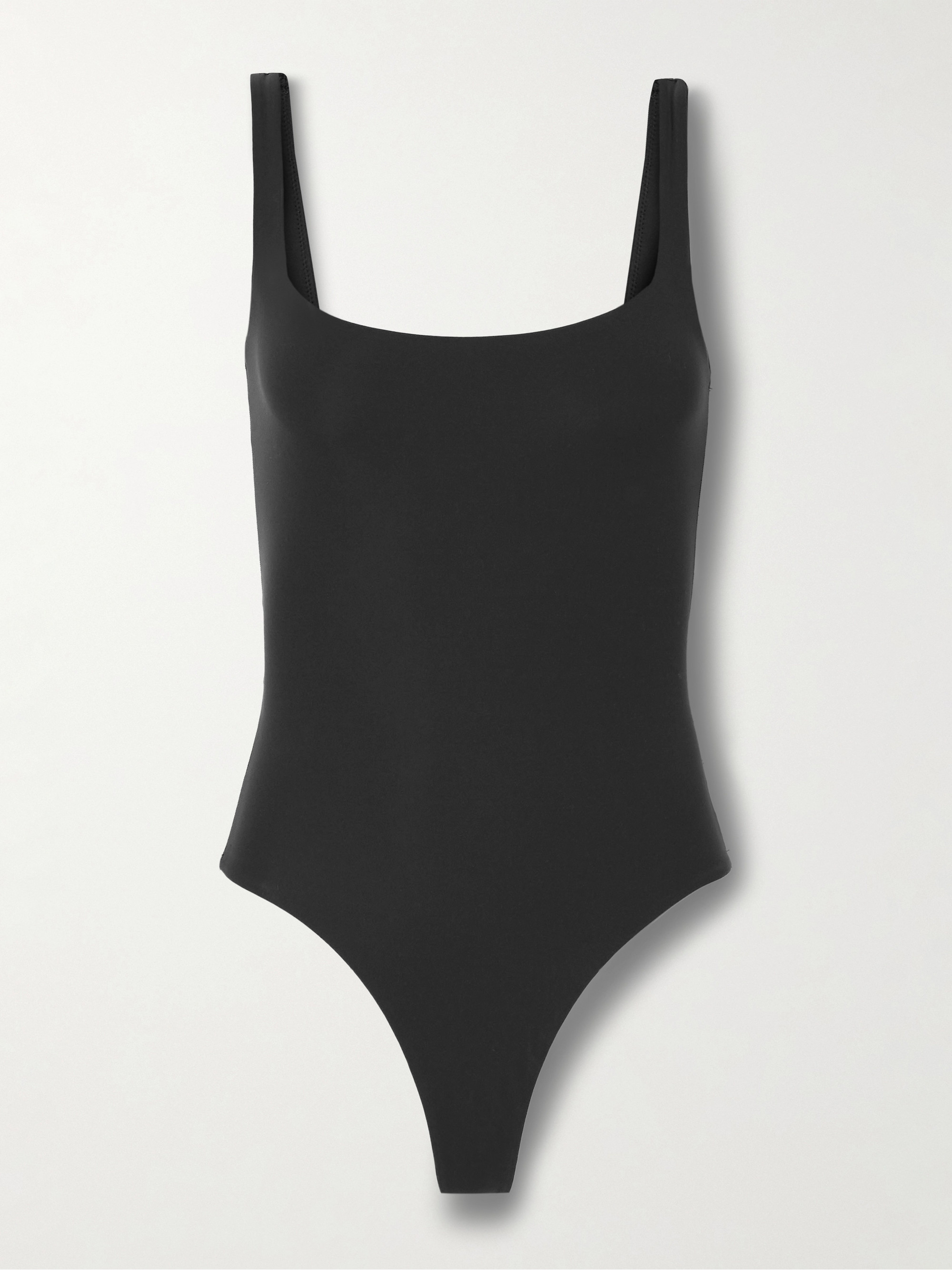 Skims Fits Everybody Square Neck Bodysuit - Onyx thumbnail