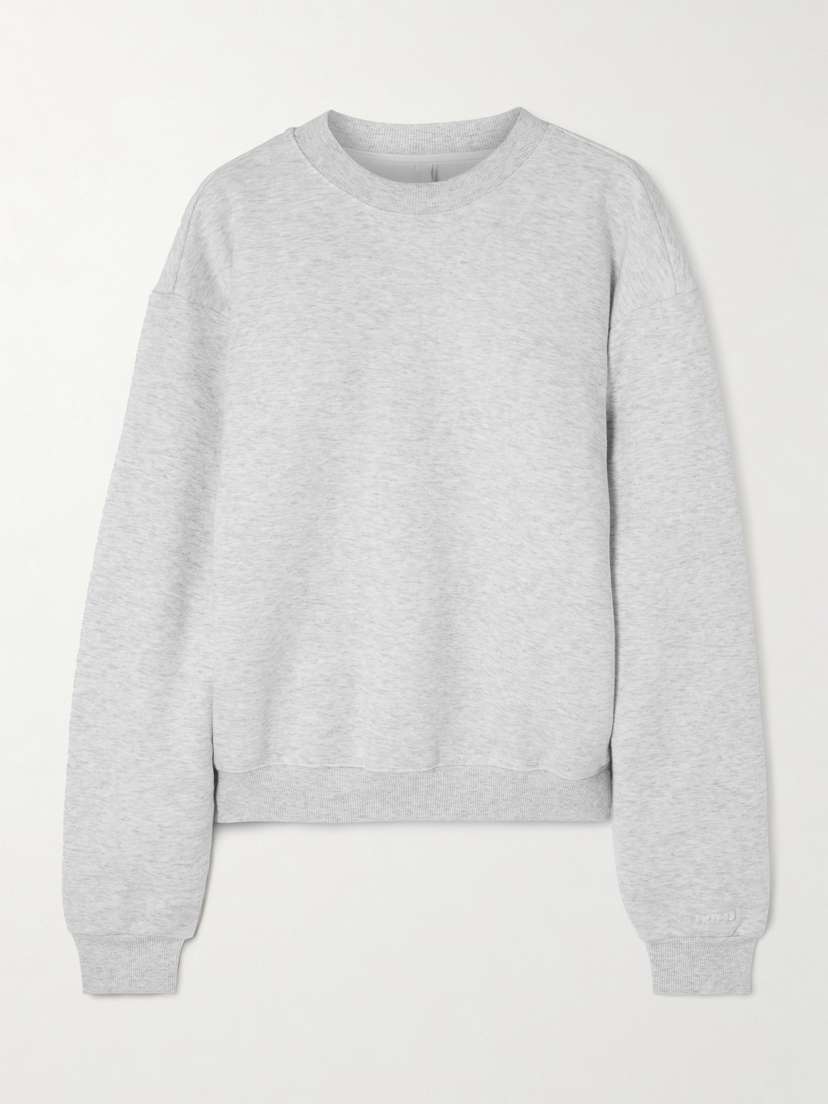 Skims Classic Crewneck - Light Heather Grey