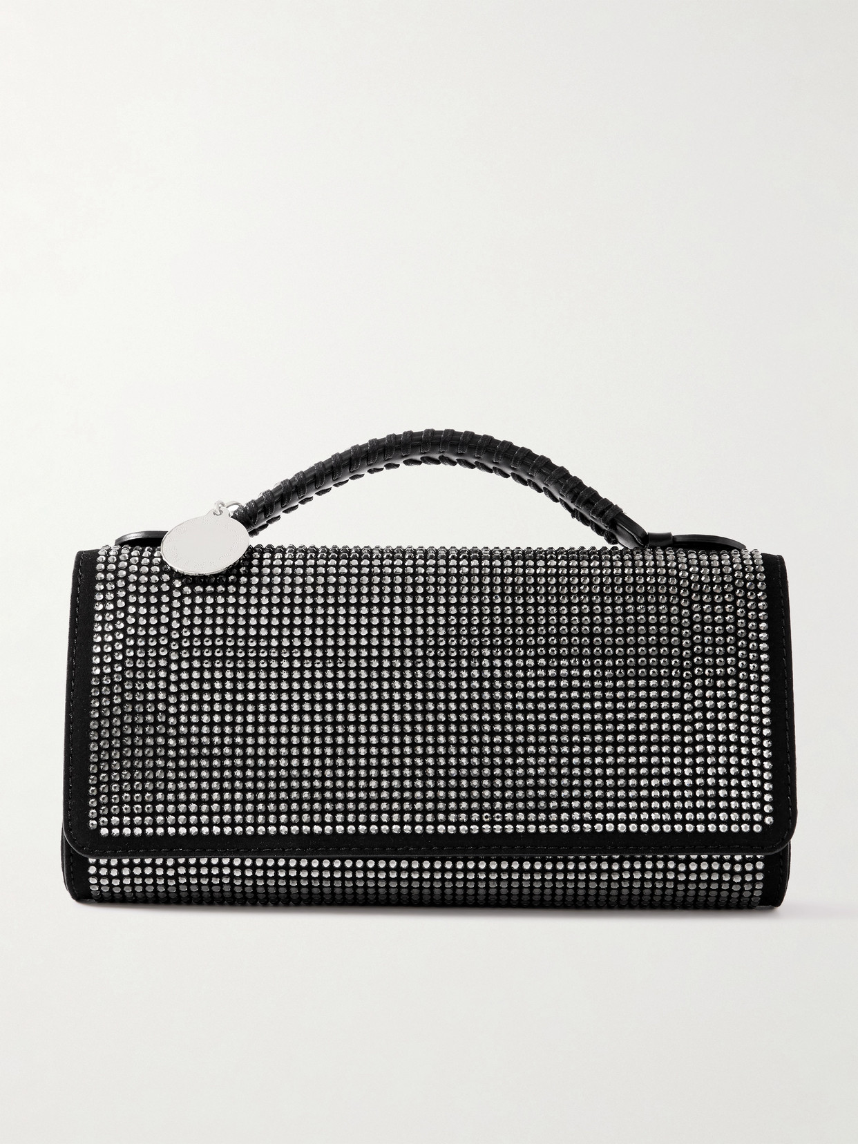 Stella Mccartney Falabella Crystal-embellished Clutch