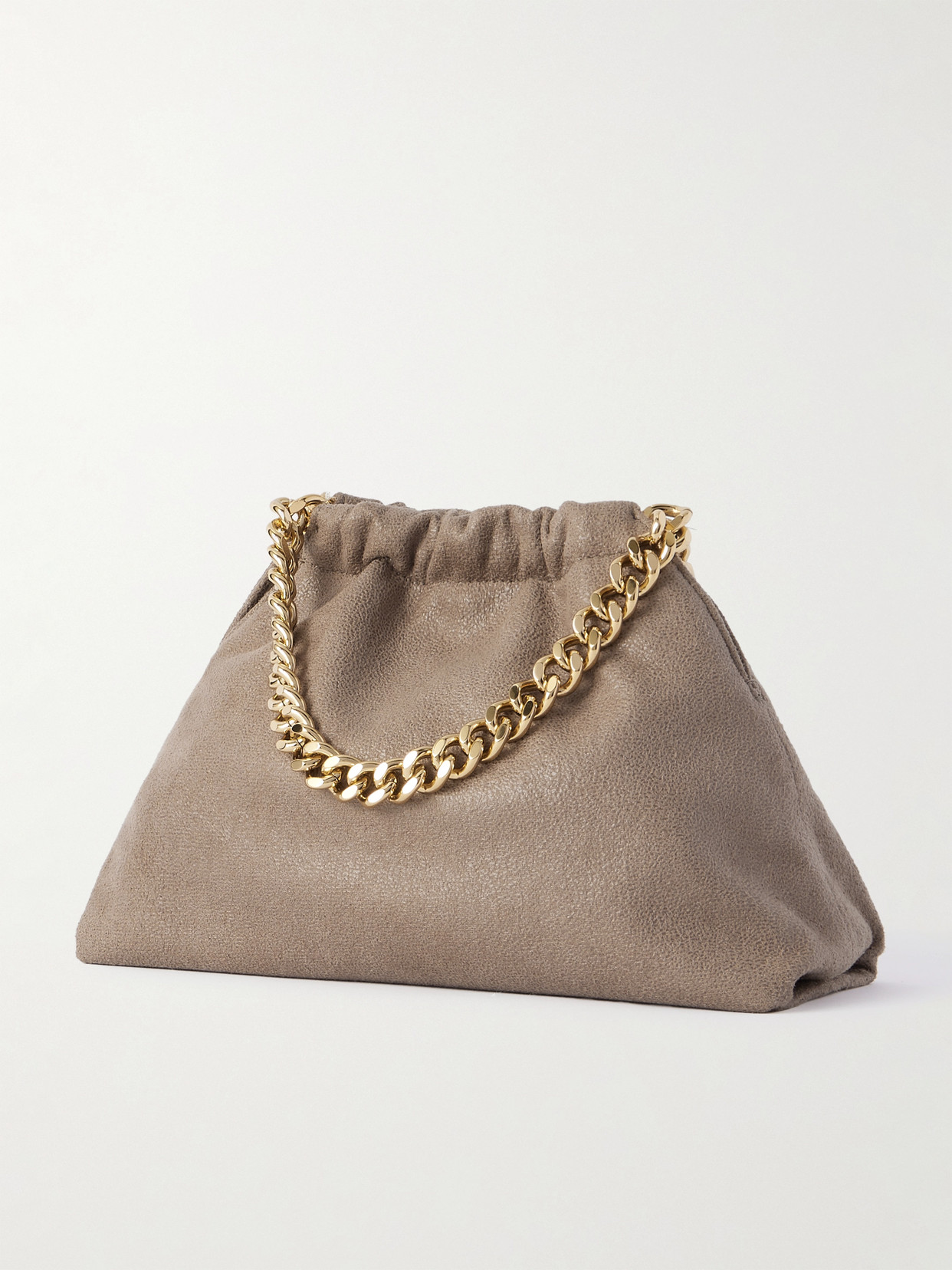Stella Mccartney Falabella Mini Vegan Shoulder Bag In Green