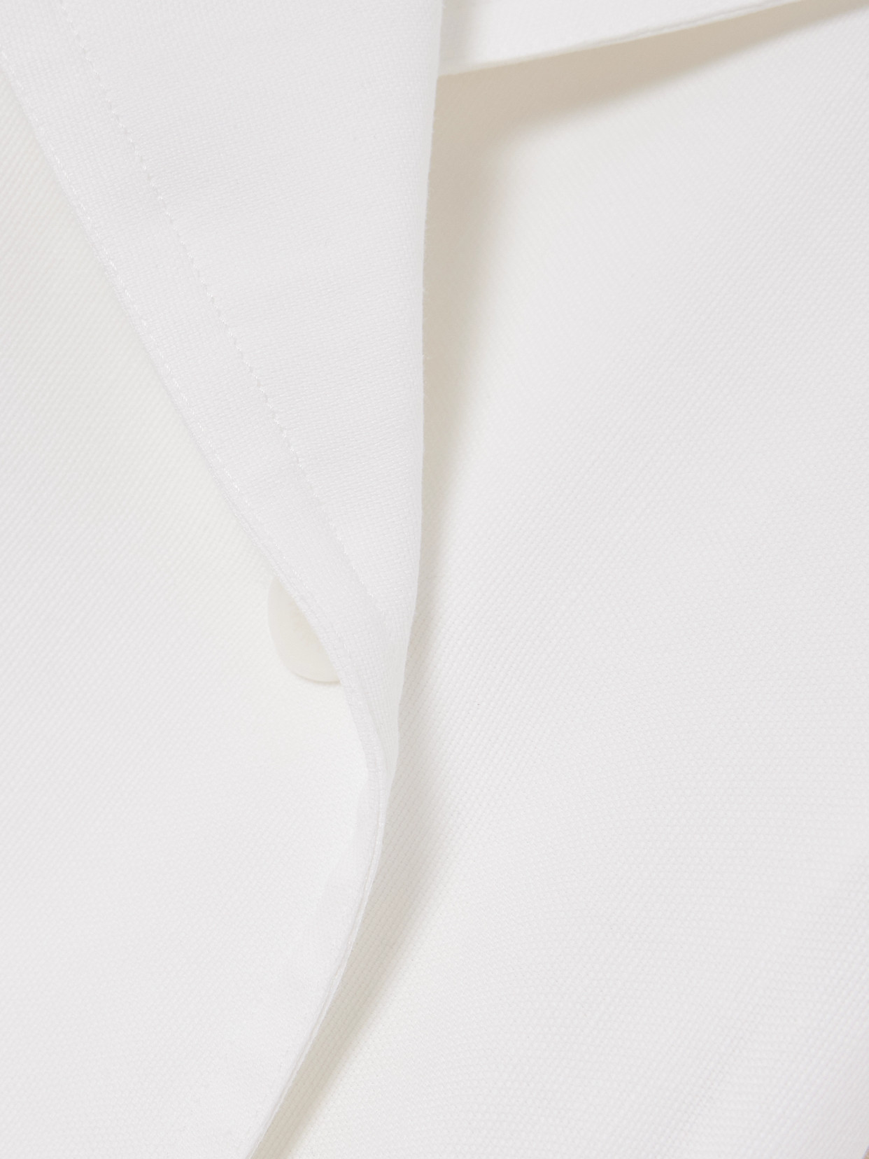 Ralph Lauren Maiden Hooded Linen-blend Canvas And Voile Trench Coat In Cream