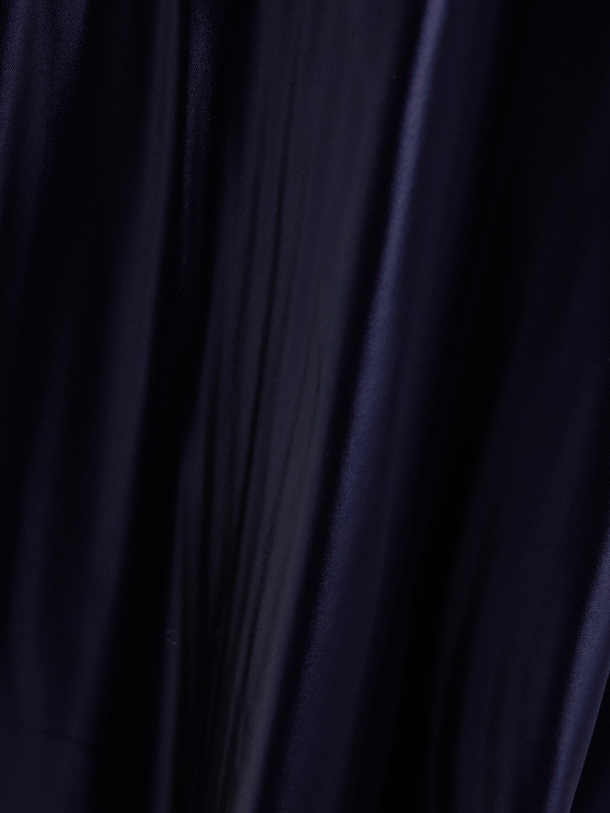 Polo Ralph Lauren Masina Long Charmeuse Skirt In Blue