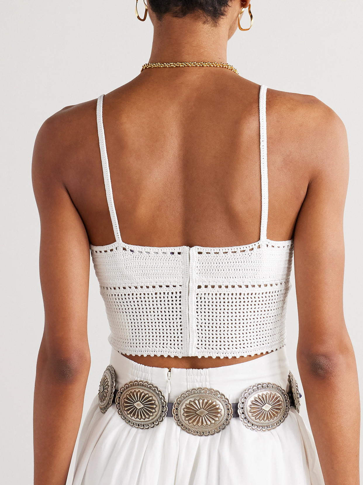 Ralph Lauren Crocheted Bralette In White