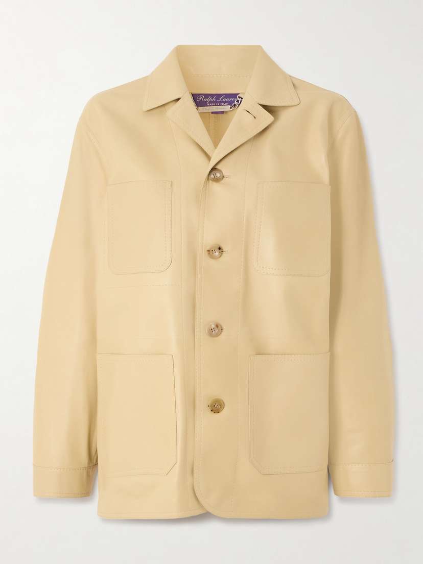 Ralph Lauren Collection Adrianna Leather Jacket