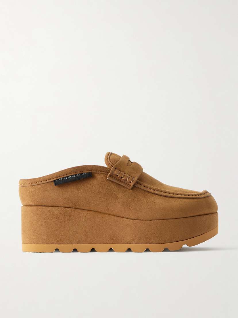 Stella McCartney Sneak-elyse Slip-on Platform Mules