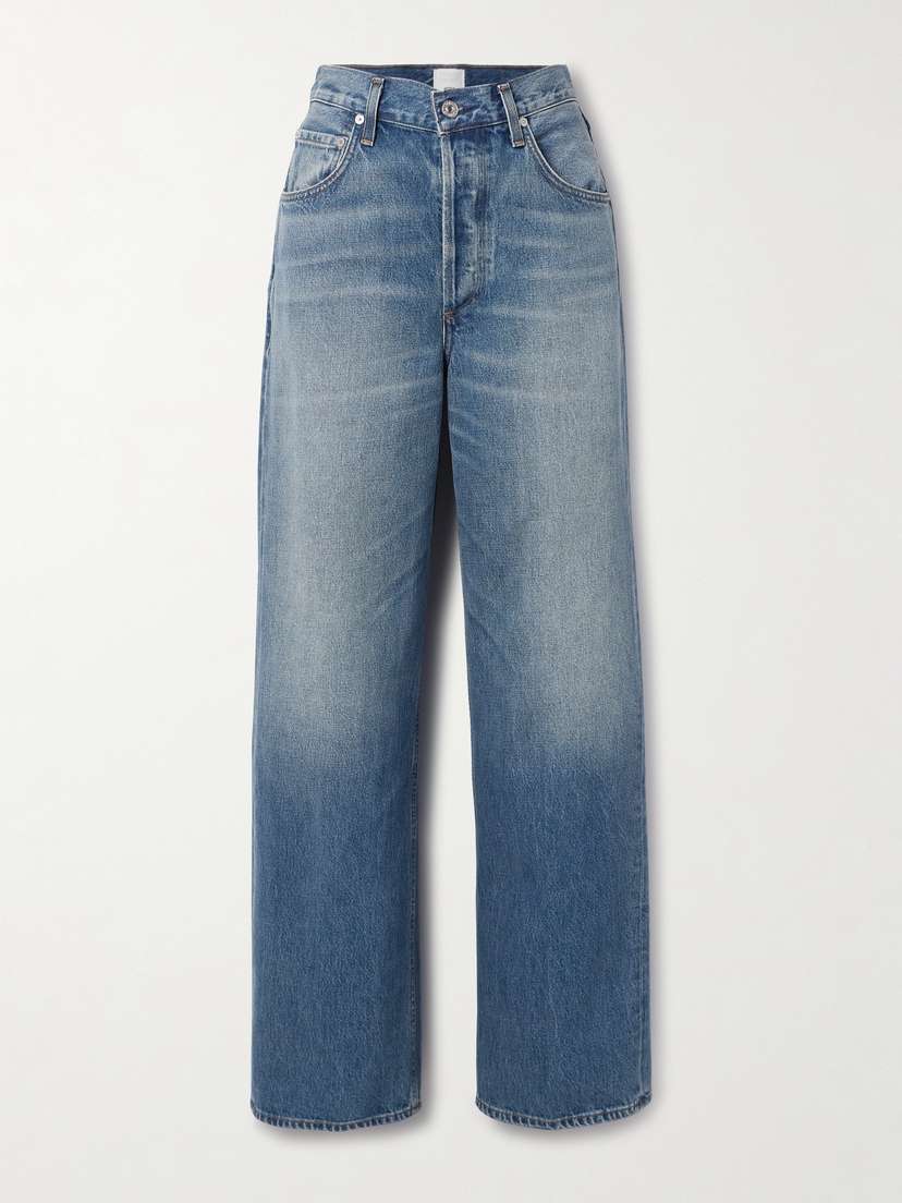 Citizens of Humanity + Argent Ayla Baggy High-rise Wide-leg Jeans