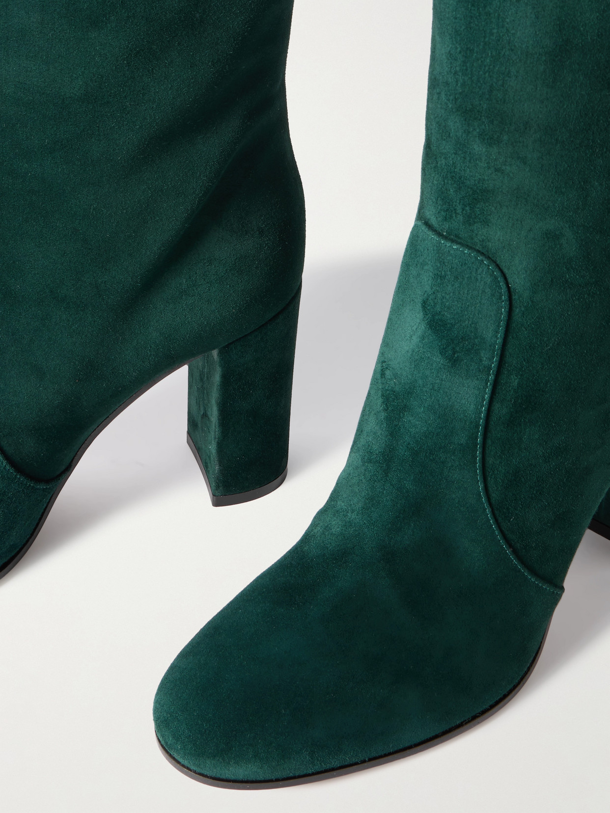 Gianvito Rossi Woman Boot Emerald Green Size 6 Soft Leather In Green