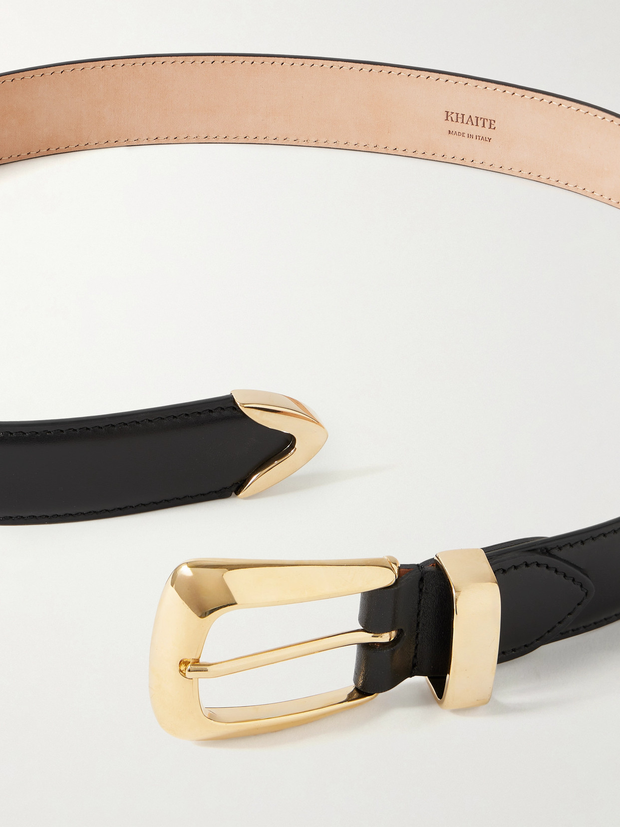 Khaite Benny Leather Belt