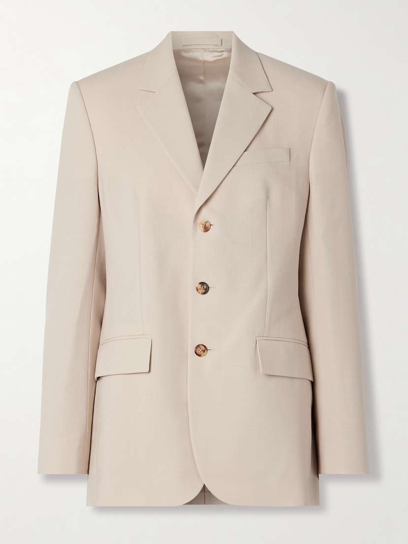 Wardrobe.NYC Wool-crepe Blazer