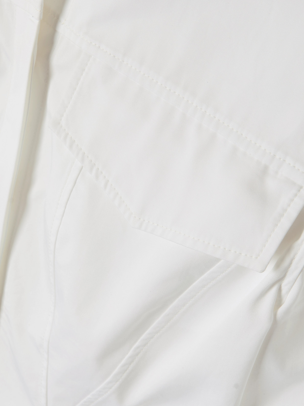 Alaïa Cotton Poplin Peplum Shirt