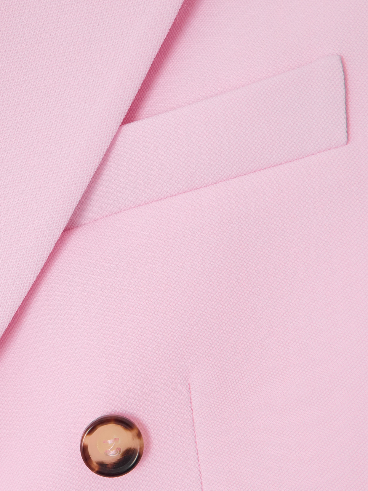 WARDROBE.NYC OVERSIZED DOUBLE-BREASTED GRAIN DE POUDRE WOOL BLAZER