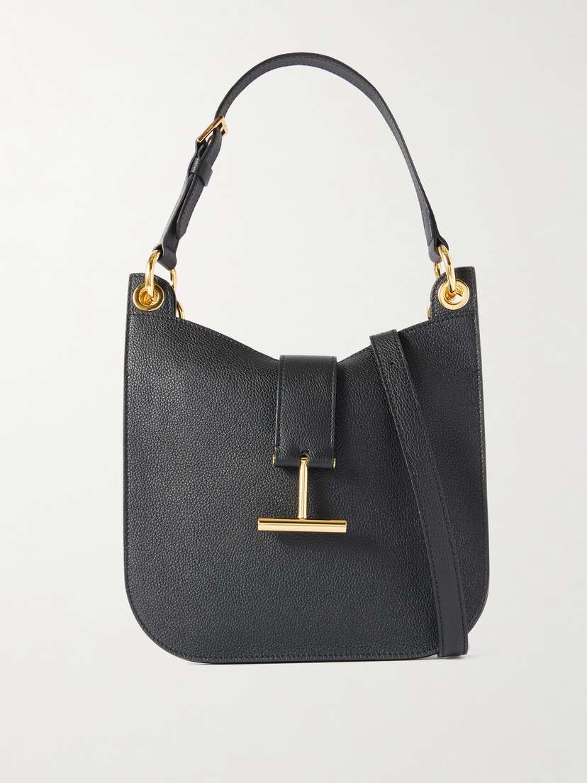 Tom Ford Tara Small Textured-leather Shoulder Bag