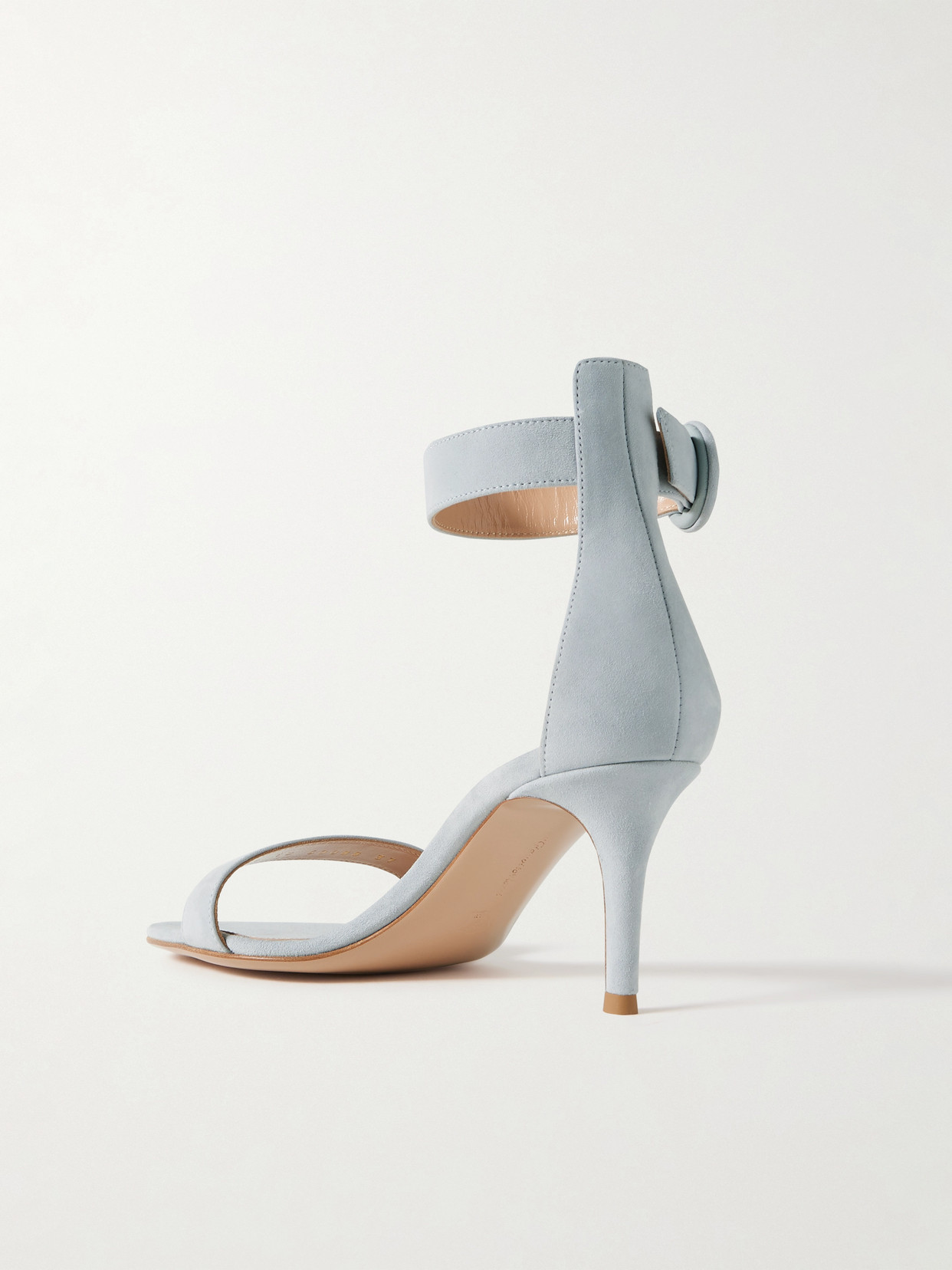 Gianvito Rossi Portofino 70 Suede Sandals