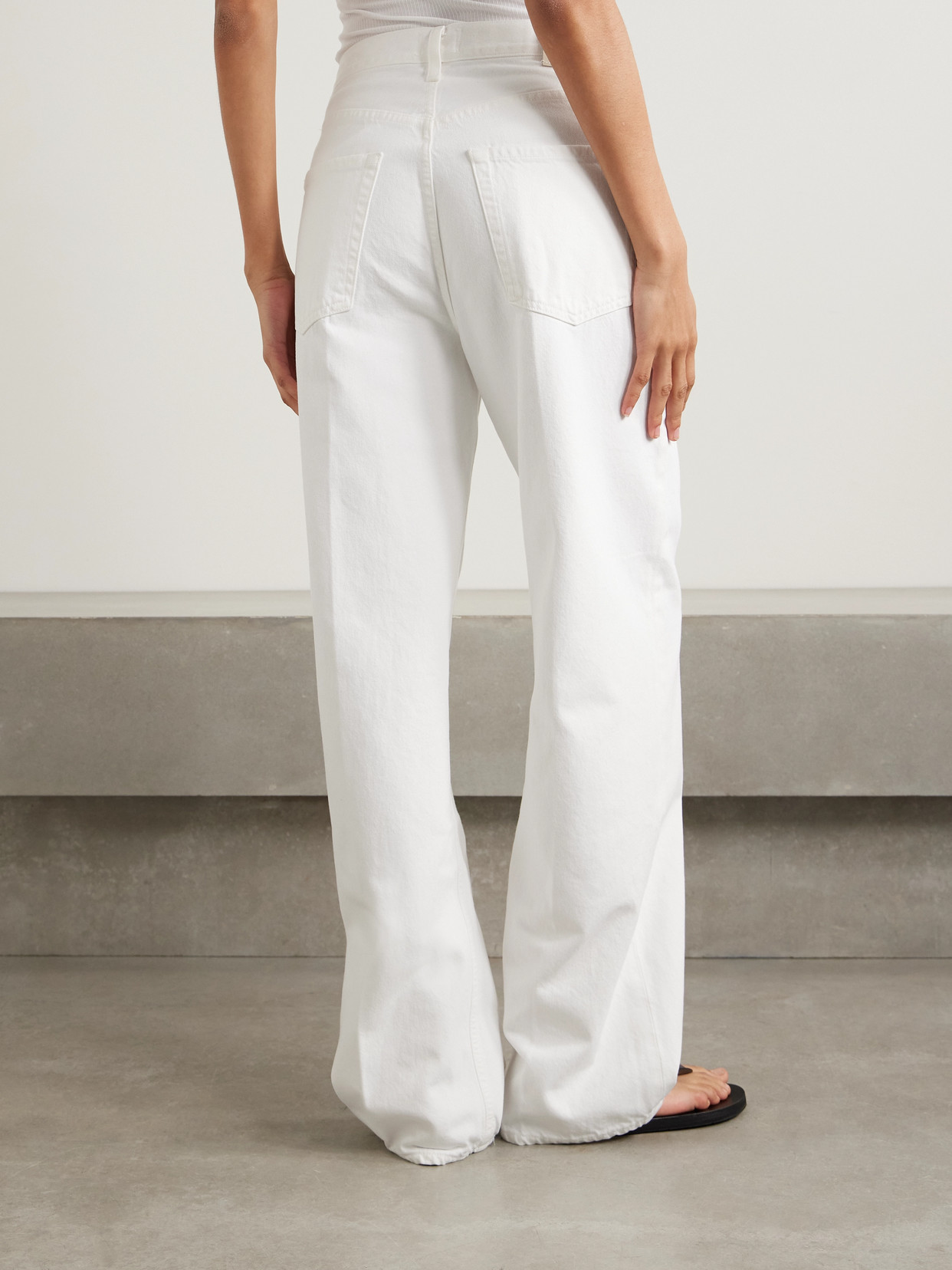CITIZEN OF HUMANITY + ARGENT AYLA BAGGY HIGH-RISE WIDE-LEG JEANS