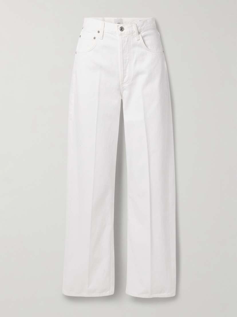 Citizens of Humanity + Argent Ayla Baggy High-rise Wide-leg Jeans
