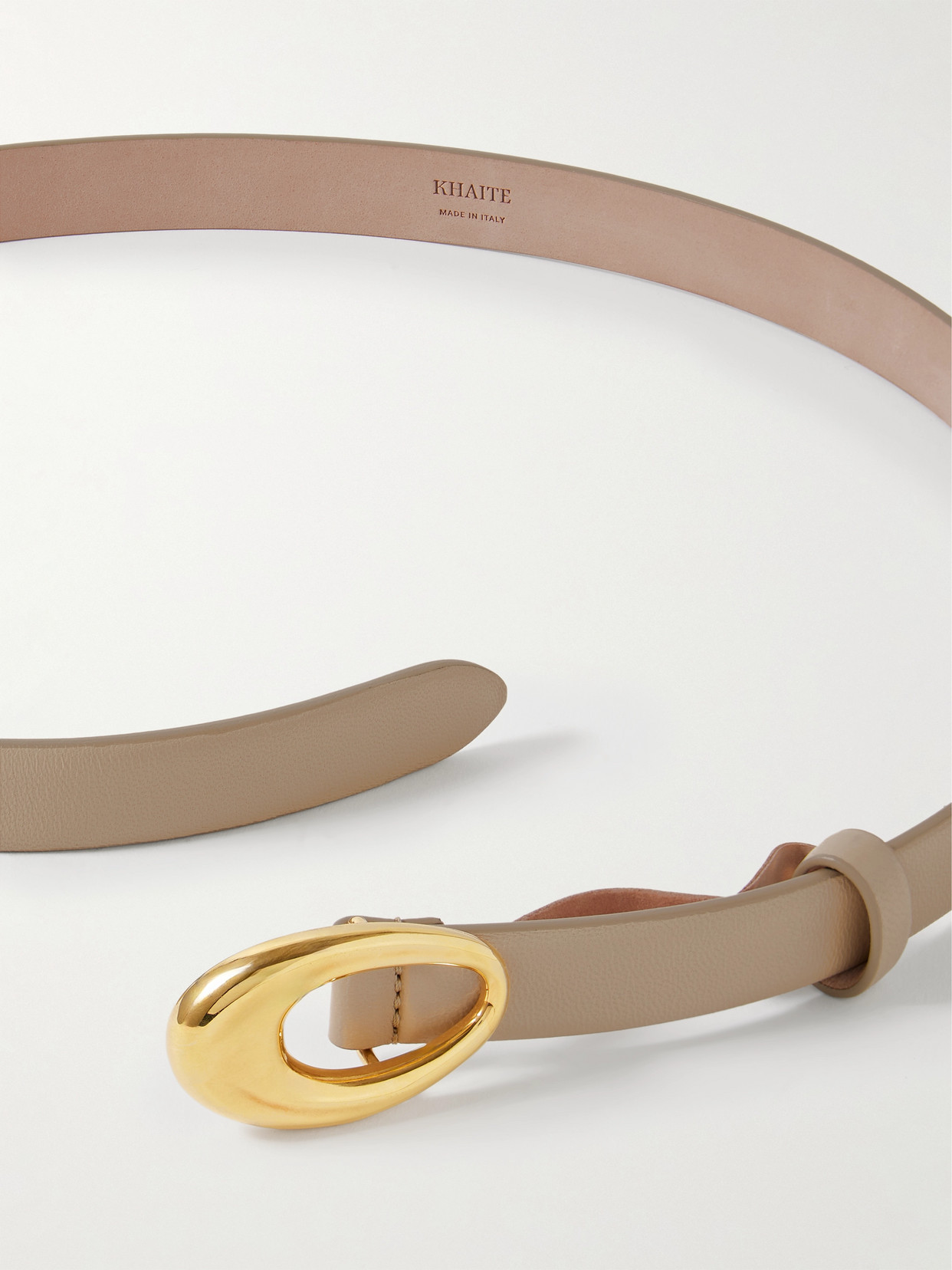 Khaite Olivia Leather Belt