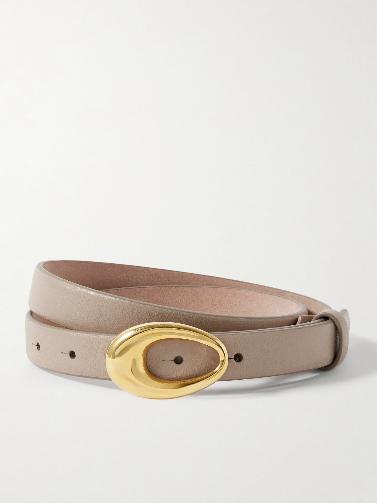 Khaite Olivia Leather Belt