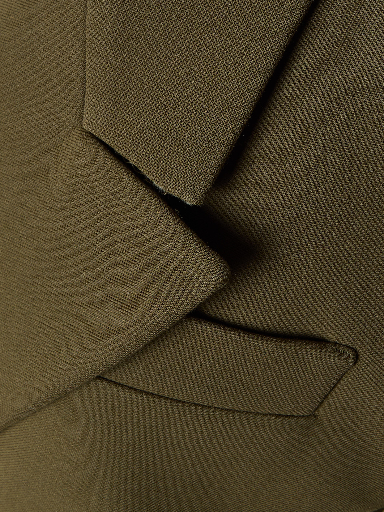Alaïa Double-breasted Cotton-twill Blazer