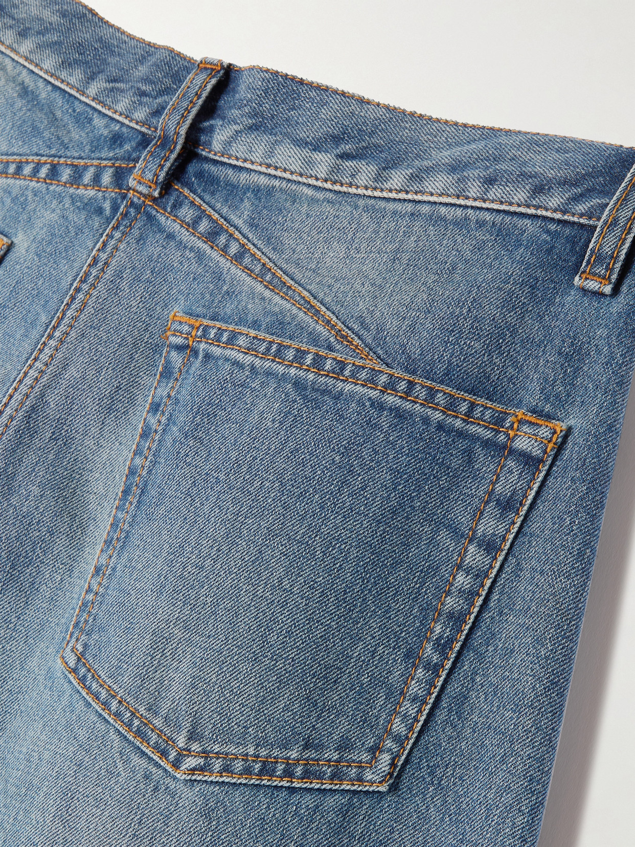 Alaïa - Low-Rise Barrel-Leg Jeans