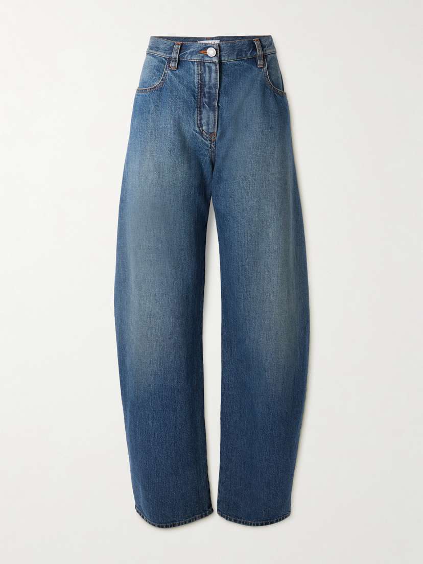 Alaïa Low-rise Barrel-leg Jeans